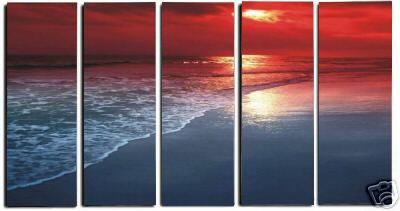 Dafen Oil Painting on canvas seascape painting -set241 - Click Image to Close